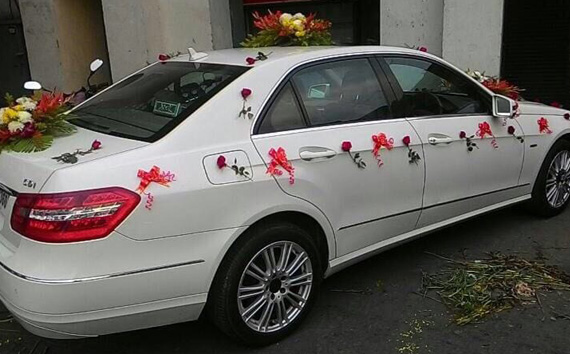 Mercedes E 220 Wedding Car Delhi